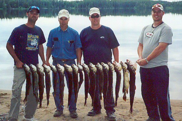 A Great Day Fishing Northern Pike at Ward Lake!