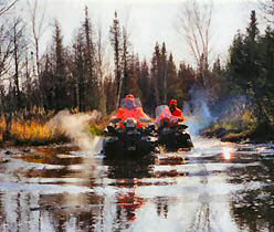 Hundreds of miles of ATV trails of varied terrain.