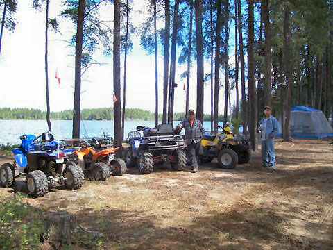 Ride ATV trails at Argyle Lake Lodge!